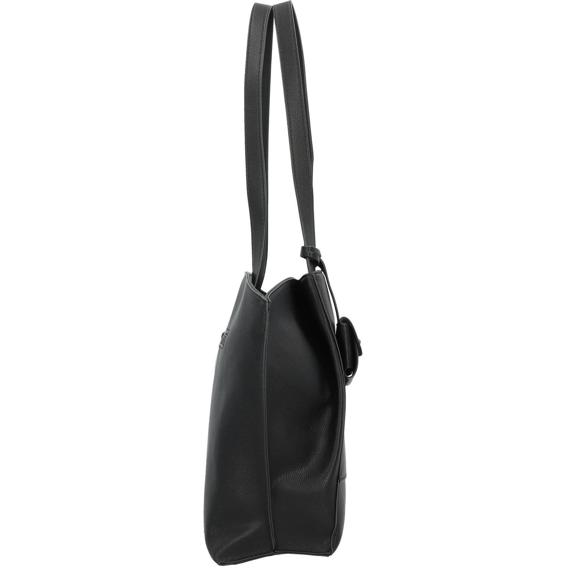 Thumbnail - Tom Tailor, Tasche, Adrienn Shopper Tasche L 40 cm, Schwarz, (10 l)