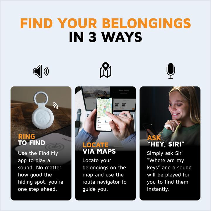 Actual product image Xtorm TravelTag 1 stück - IP64 (iOS)