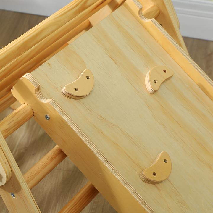 Produktbild Aiyaplay Klettergerüst Kiefernholz, Mehrschichtenplatte Naturholz