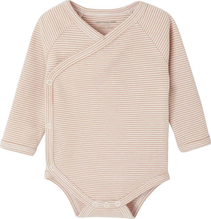 Produktbild Vertbaudet Bio-Kollektion: 3er-Pack gestreifte Baby Wickelbodys (62)