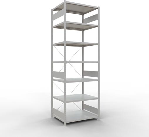 Actual product image Schulte Lagertechnik MULTIplus250 basic racking system with cross braces