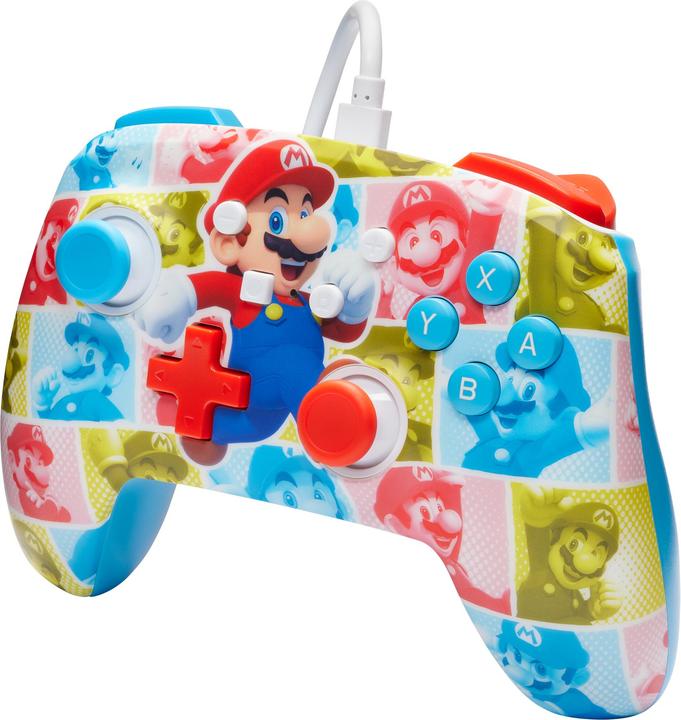 Produktbild PowerA Switch Controller Enhanced wired Mario Hero (Switch)