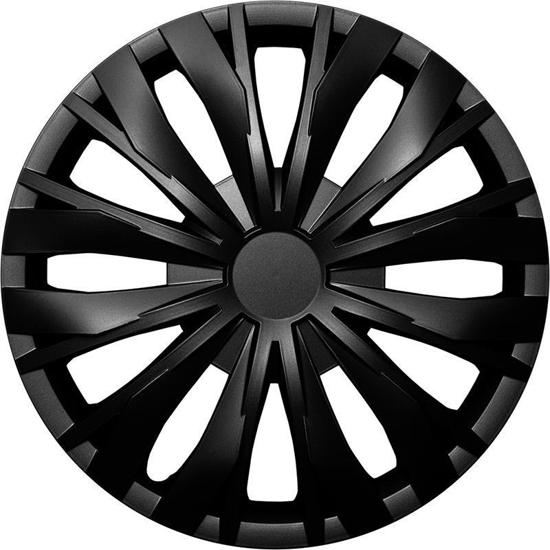 Thumbnail - Autoserio, Radkappen, Wheel Covers Optic R15 Black (6.69")