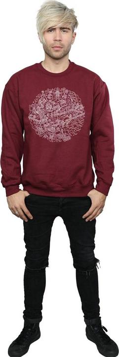 Immagine prodotto Star Wars Christmas Death Star Felpa Uomo (XL)