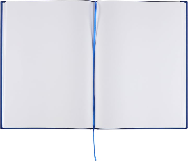 Actual product image Neutral Notebook (A4, Plain, Hardcover)