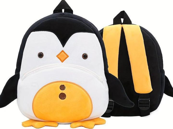 Produktbild Only-Bags.Store Polyester Schultasche, niedliche Tier Plüsch Rucksack, Outdoor-Urlaub kleine Tasche