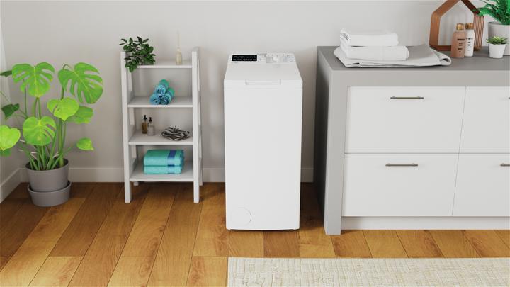 Produktbild Indesit Turn&GO BTW B7231P DE Toplader-Waschmaschine 7 kg 1200 U/min Weiss (7 kg, Unten)