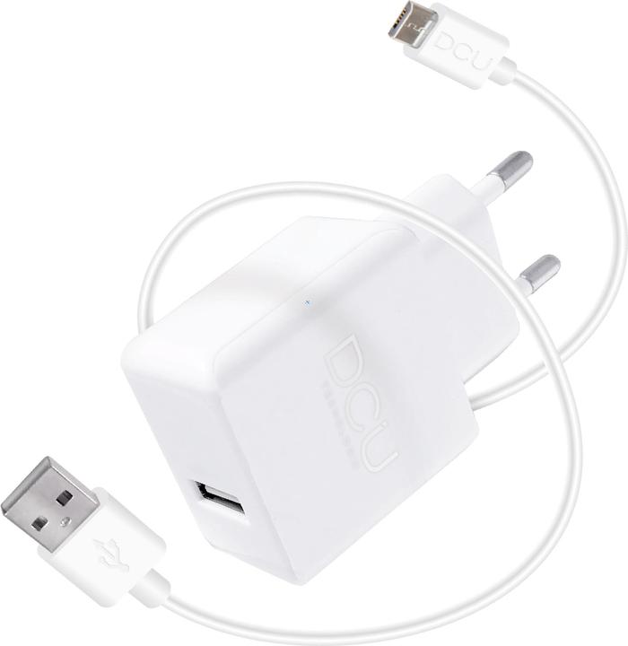 Produktbild DCU Tecnologic USB CHARGER 5V 2.4A MICRO USB CABLE 1M