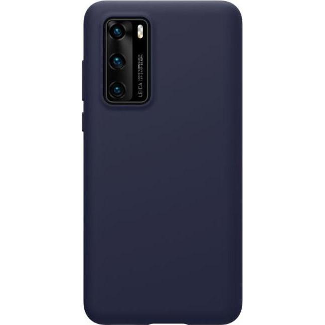 Nillkin Flex Pure Series Silikon Hülle (Huawei P40), Smartphone Hülle, Blau