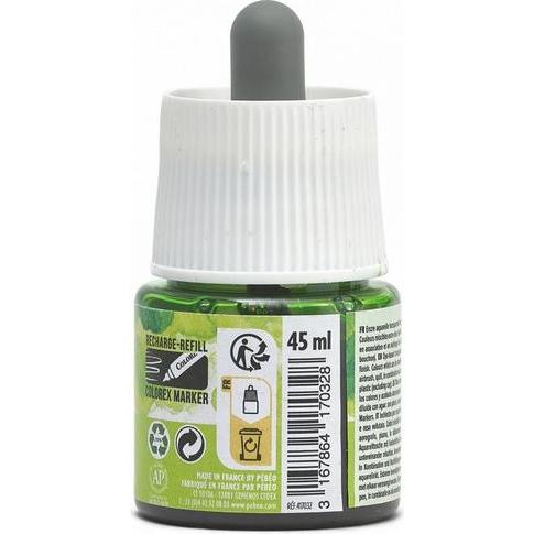 Thumbnail - Pebeo, Künstlerfarbe + Bastelfarbe, Colorex Wassertinte (Hellgrün, 45 ml)