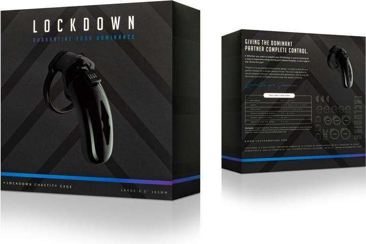 Produktbild Lockdown Keuschheitskäfig Gross