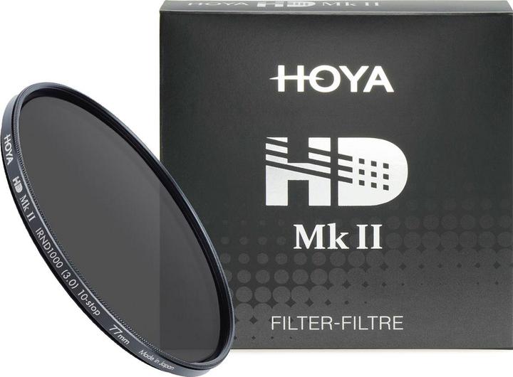 Produktbild Hoya Filter HD MkII IRND1000 (3.0) 72mm (72 mm, ND- / Graufilter)