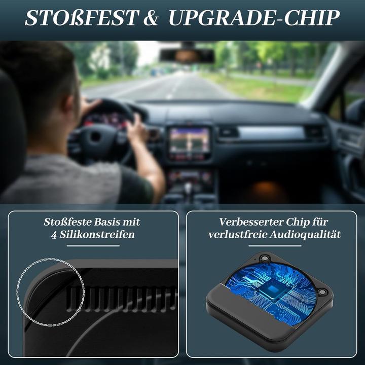 Image du produit Dislind Externer Auto CD-Player mit USB/AUX-Anschluss