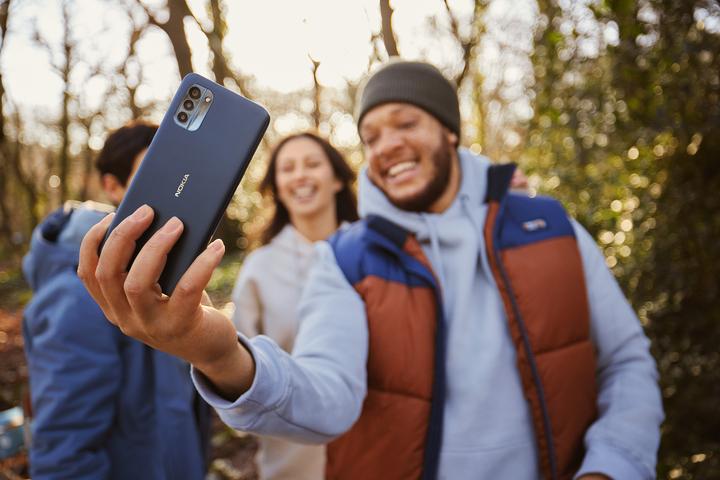 Actual product image Nokia G21 (64 GB, nordic blue, 6.50", Dual SIM, 4G)