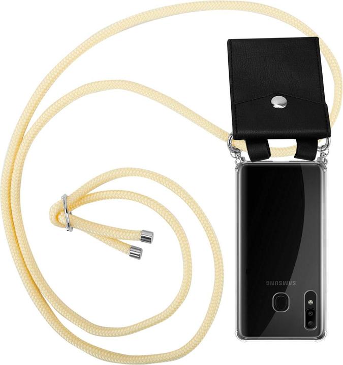 Produktbild Cadorabo TPU Handy Kette SILBER Cover