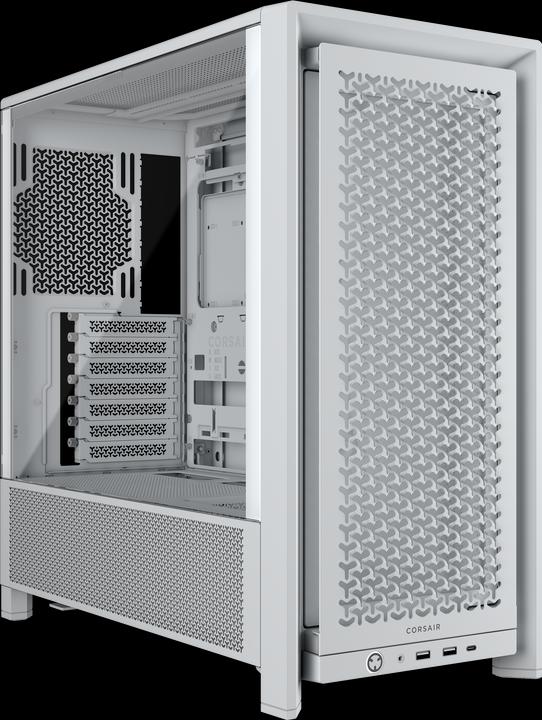 Corsair TELAIO 4000D CASSA MEDIA BIANCA (Mini-ITX, ATX, E-ATX, mATX)