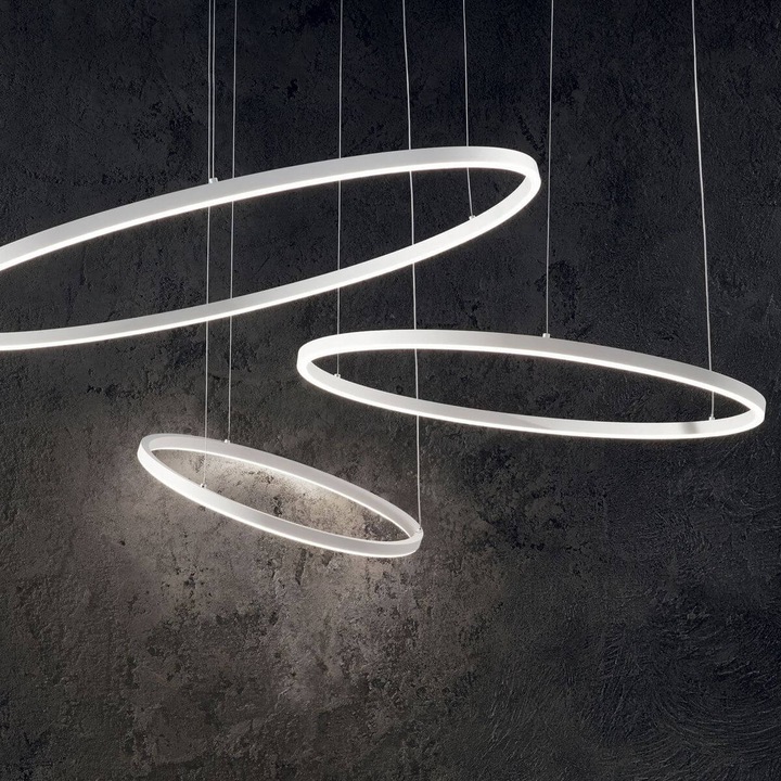 Immagine prodotto Ideal lux ORACLE SLIM Lampada a sospensione LED 38W ⌀700mm bianco neutro 269863 (4500 lm)