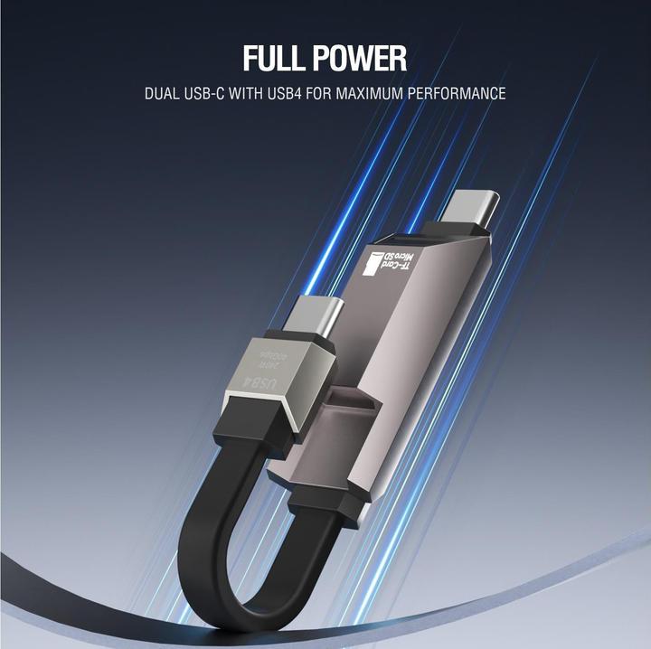 Produktbild 4smarts USB4 Kabel Enterprise Storage (0.14 m, 240 W)