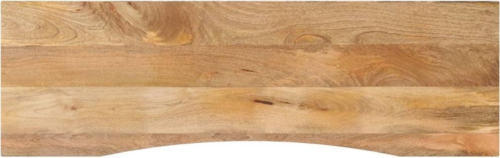 Produktbild VidaXL Schreibtischplatte Tischplatte Holzplatte mit Aussparung Massivholz Mango