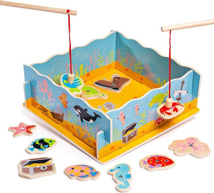 Produktbild Bigjigs Magnetisches Fischspiel aus Holz