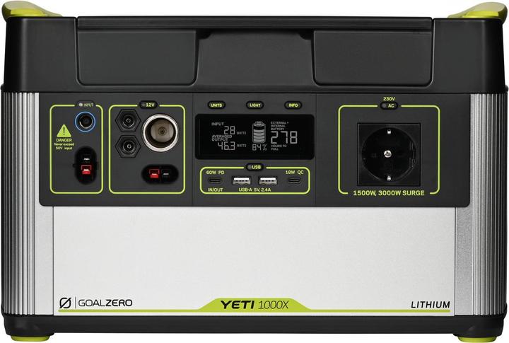 Goal Zero Yeti 1000X Powerstation (983 Wh, 17.20 kg)