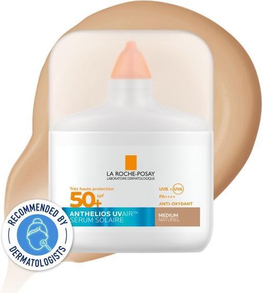 Produktbild La Roche Posay Anthelios UV Air Serum TT Medium LSF50+ 50 ml (Sonnencreme, SPF 50+, 50 ml)