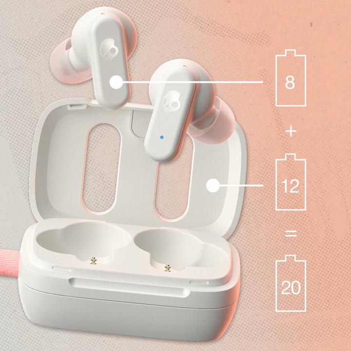Image du produit Skullcandy Dime 3 (Pas de réduction du bruit, 8 h, Sans fil)