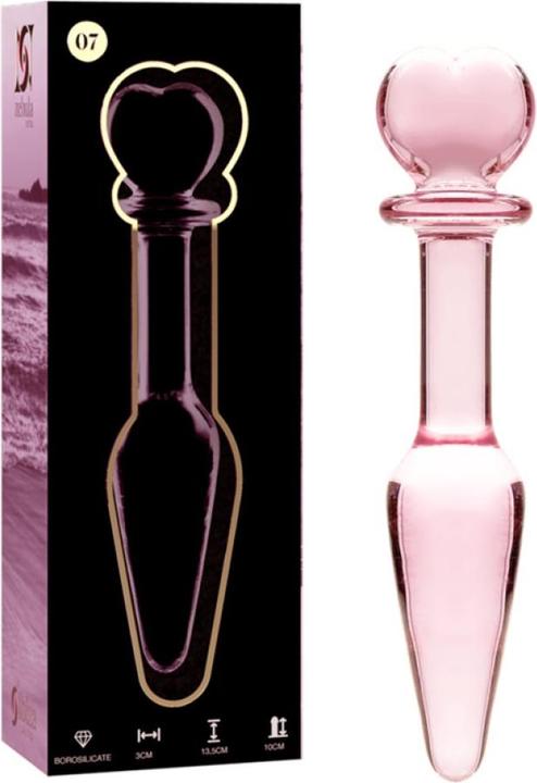 Produktbild Ibiza Nebula Series By ™ - Model 7 Analplug Borosilikatglas 13,5 X 3 cm Rosa