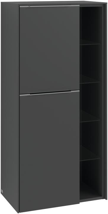 Produktbild Villeroy & Boch Subway 3.0, Mittelschrank, 2 Türen Anschlag (Scharnier) links, C59801 (57.40 x 36.20 x 120 cm)