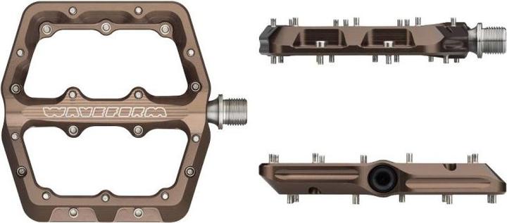 Wolf Tooth Waveform Pedals, Small, Plattform-Pedal, espresso