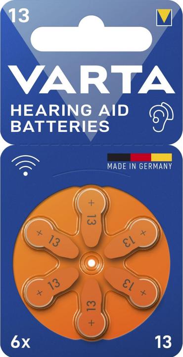 Immagine prodotto Varta Batteria per apparecchi acustici 13 6 pezzi Bli (6 pz., 13, 310 mAh)