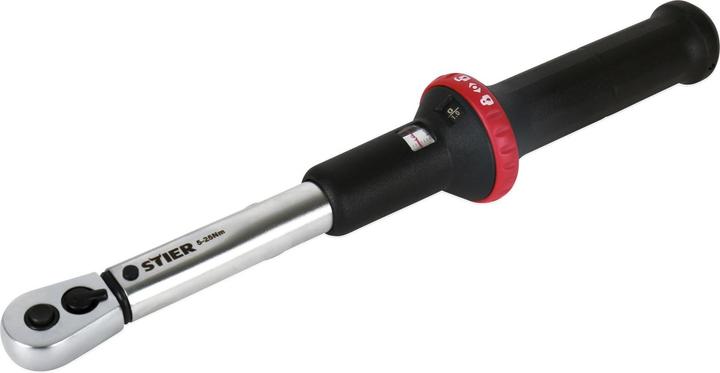 Stier Drehmomentschlüssel (1/4", 5 Nm, 25 Nm)