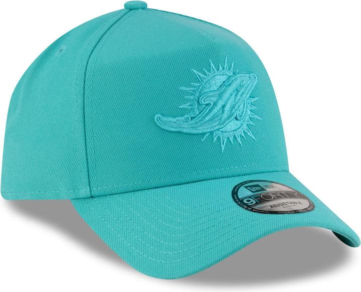 Actual product image New Era 9Forty A-Frame Snapback Cap - Miami Dolphins Aqua (One size)