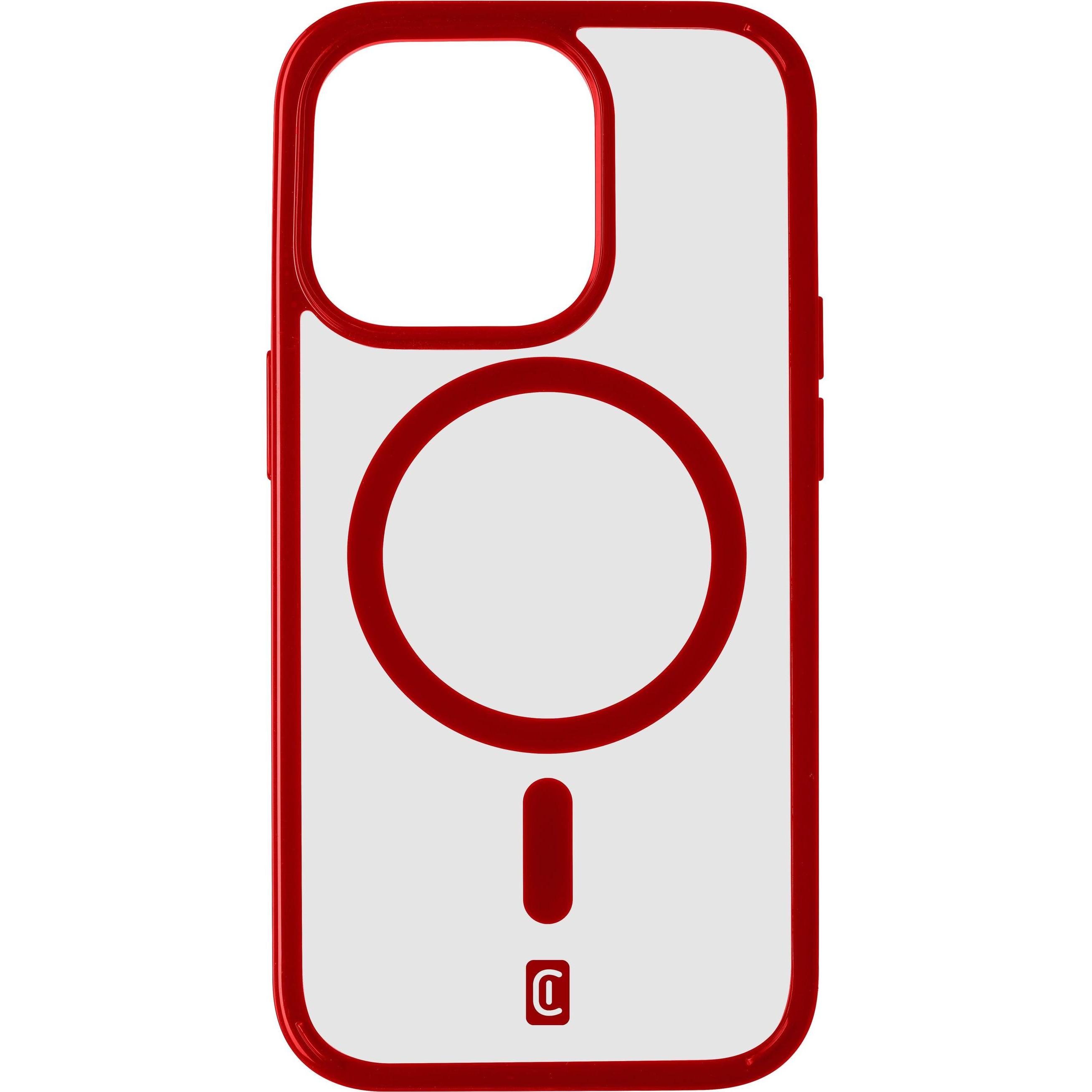 Cellularline iPhone 15 Max (Apple iPhone 15 Pro Max), Smartphone Hülle, Rot