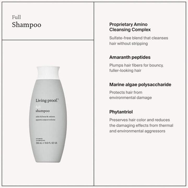 Produktbild Living Proof Full Shampoo 60ml (60 ml, Flüssiges Shampoo)