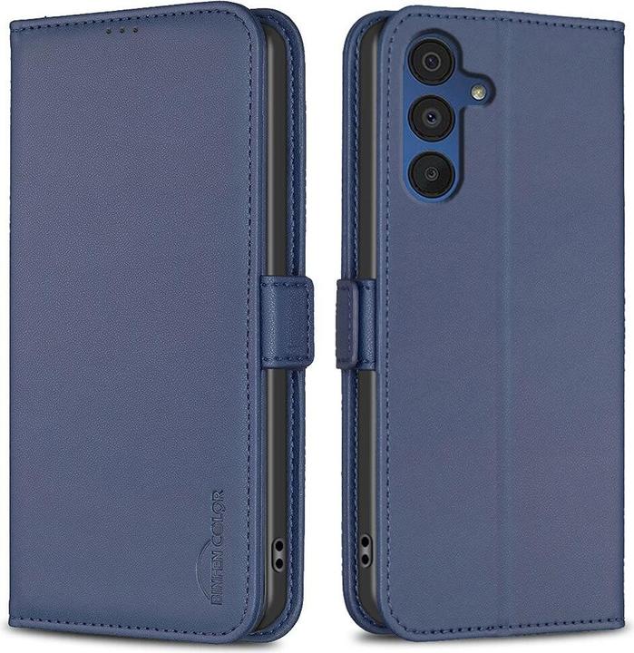 Binfen Color Galaxy A15 - BINFEN Flip Case cover blue (Samsung Galaxy A15)