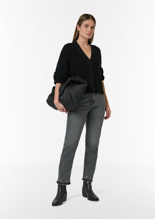 Produktbild Comma Strickjacke Lässige Strickjacke mit voluminösen Ärmeln (40)
