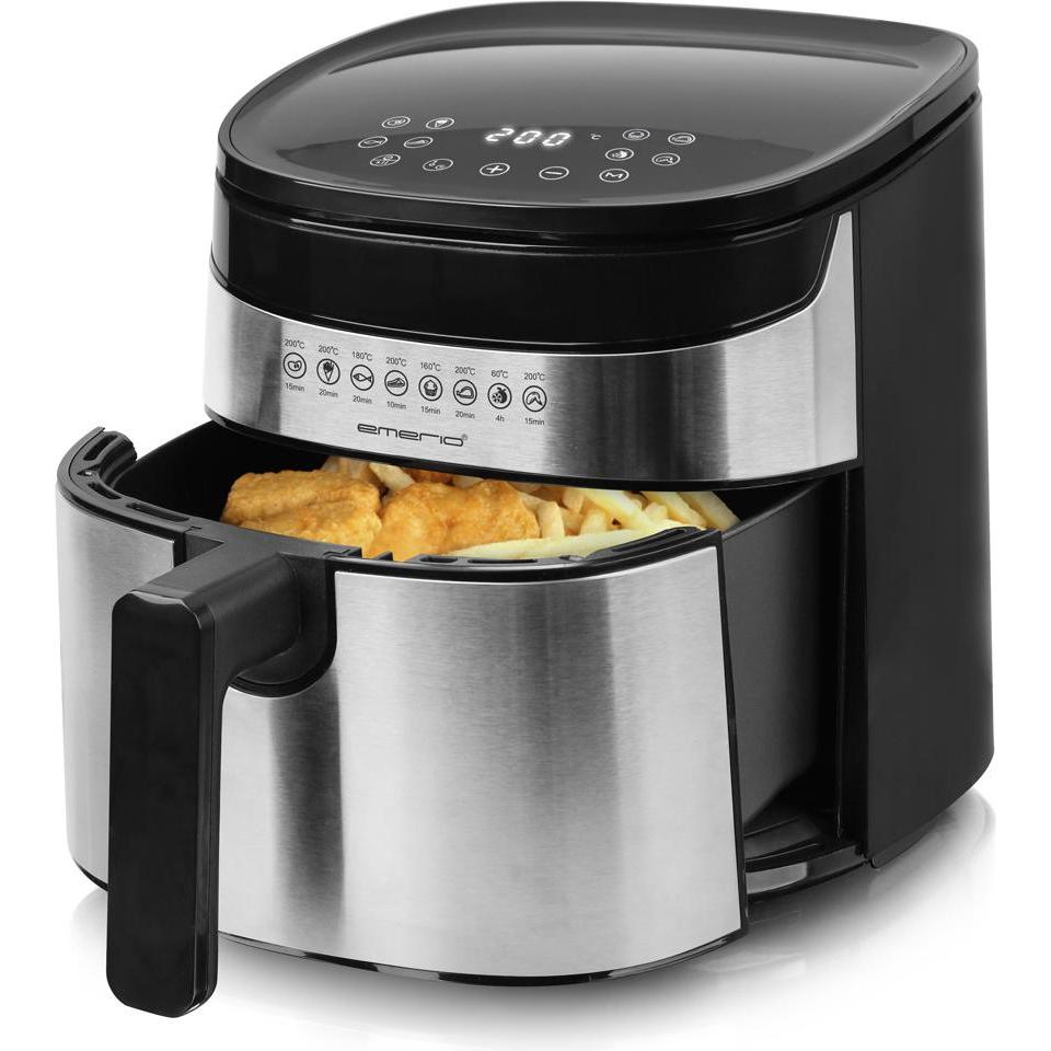Emerio Smart Fryer, Fritteuse, Schwarz