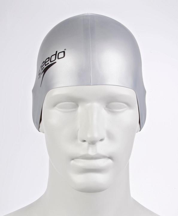 Actual product image Speedo Plain Flat Silicone Cap