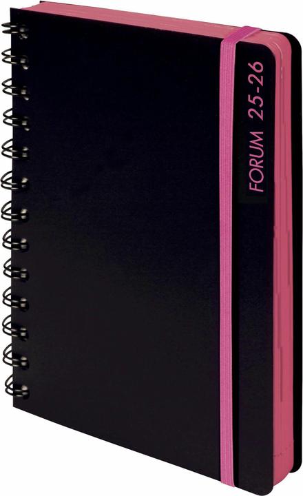 Produktbild Quo Vadis Forum Black & Color Schülerkalender 2017/2018 (A5+, Deutsch)