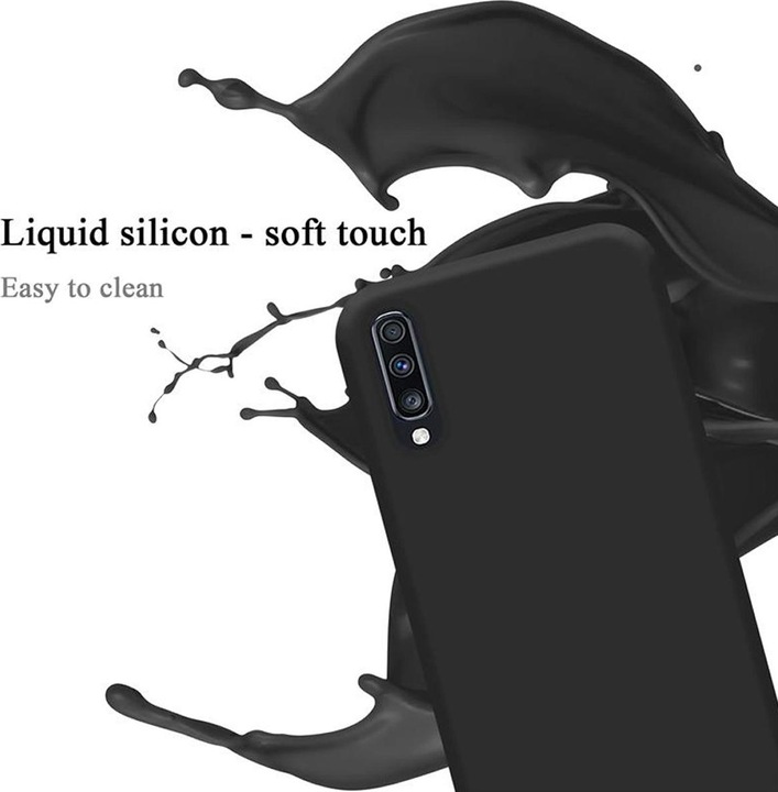 Produktbild Cadorabo TPU Liquid Silicone Case Cover (Samsung Galaxy A70, Samsung Galaxy A70S)