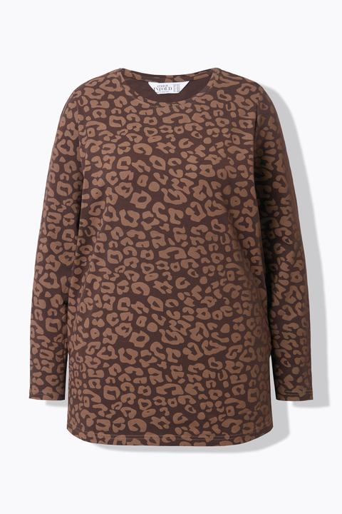 Produktbild Studio Untold Longsleeve, Classic Shape, Leo-Print (46, 48)