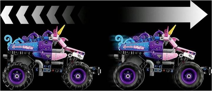 Actual product image LEGO Monster Jam Sparkle Smash mit Rückziehmotor (42220, LEGO Technic)