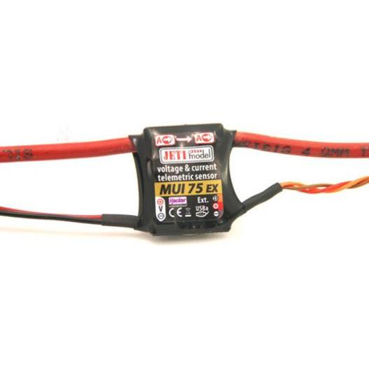 Thumbnail - Jeti Spannungs-/Stromsensor MUI 75 A 2.4EX duplex (8595245909598)