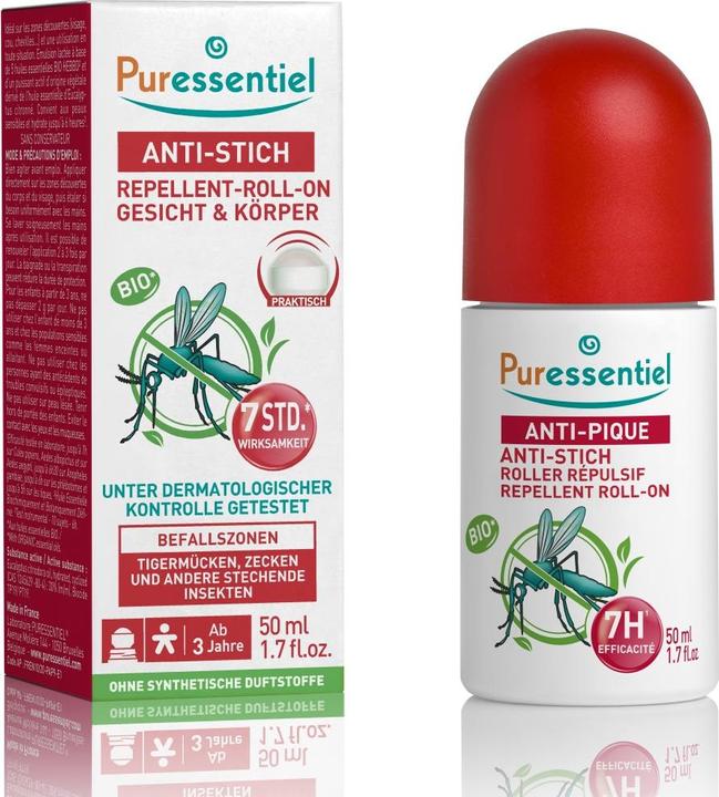 Produktbild Puressentiel Anti-Stich Abwehrender Bio Roll on (50 ml)