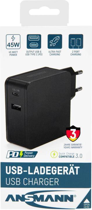 Produktbild Ansmann Home Charger (45 W, 2 Ports)