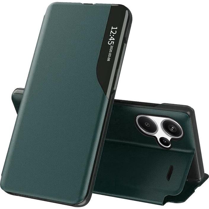 Techsuit - eFold Series - Xiaomi Redmi Note 13 Pro+ 5G - Dark Green (Xiaomi Redmi Note 13 Pro 5G), Cover smartphone, Verde