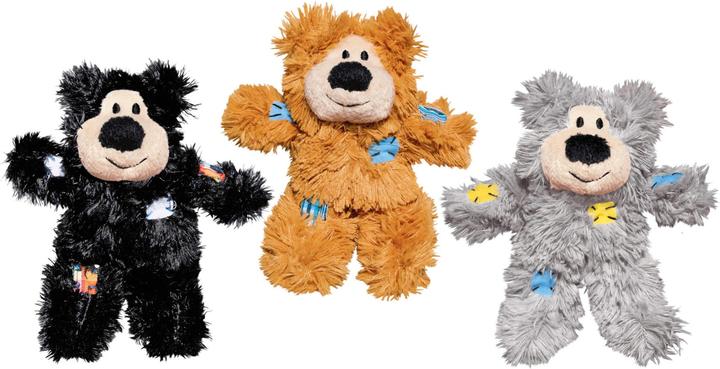 Immagine prodotto KONG Gatto Softies Orso Patchwork (Gatto di peluche)