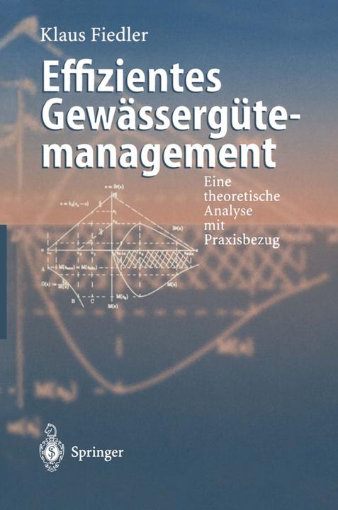 Produktbild Effizientes Gewässergütemanagement (Deutsch, Klaus Fiedler, 2012)