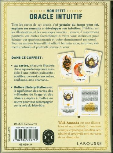 Actual product image Larousse pratique Mon petit oracle intuitif (French, Wild Amanda, 2023)